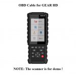 OBD II Cable Diagnostic Cable for LAUNCH GEAR HD Scanner